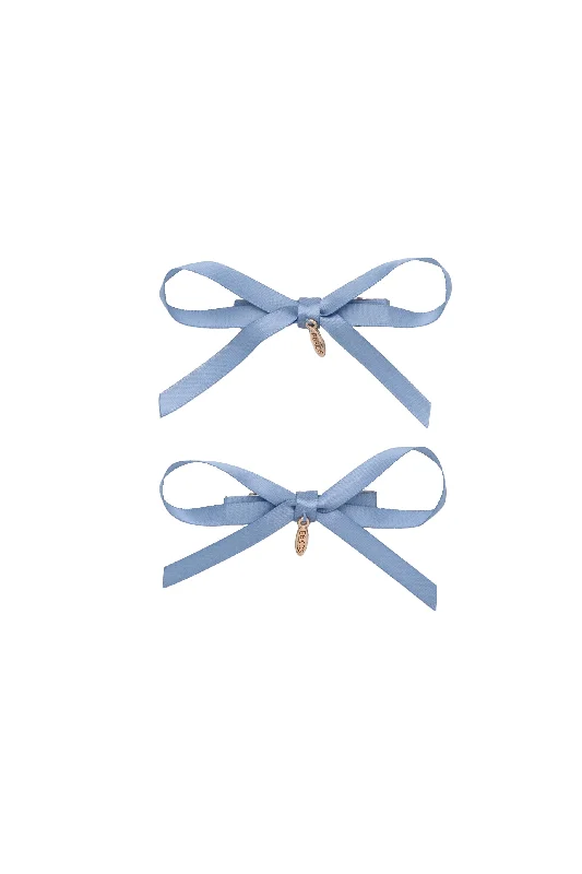 handmade hairpins for unique hairstyles -Gerber Clip Set of 2 - French Blue