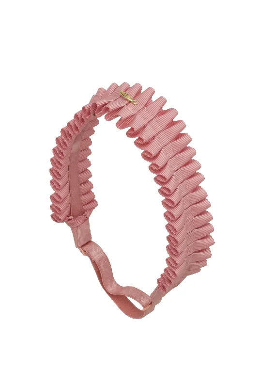 hair accessories for bridesmaids -Pleated Palm Wrap - Sweet Nectar