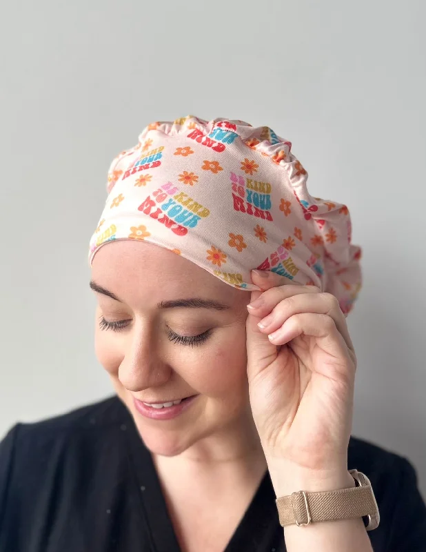 oversized hairbands for high-fashion looks -Scrub Hat - Be Kind To Your Mind