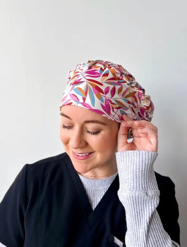 trendy hairbands for casual everyday looks -Scrub Hat - Changing Leaves