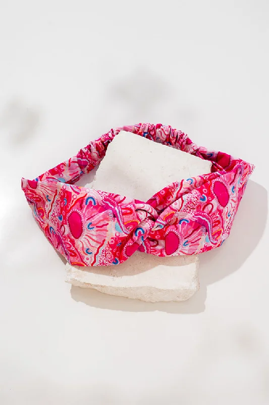 colorful velvet hairbands for a bold statement -The Future Is Bright Soft Headband