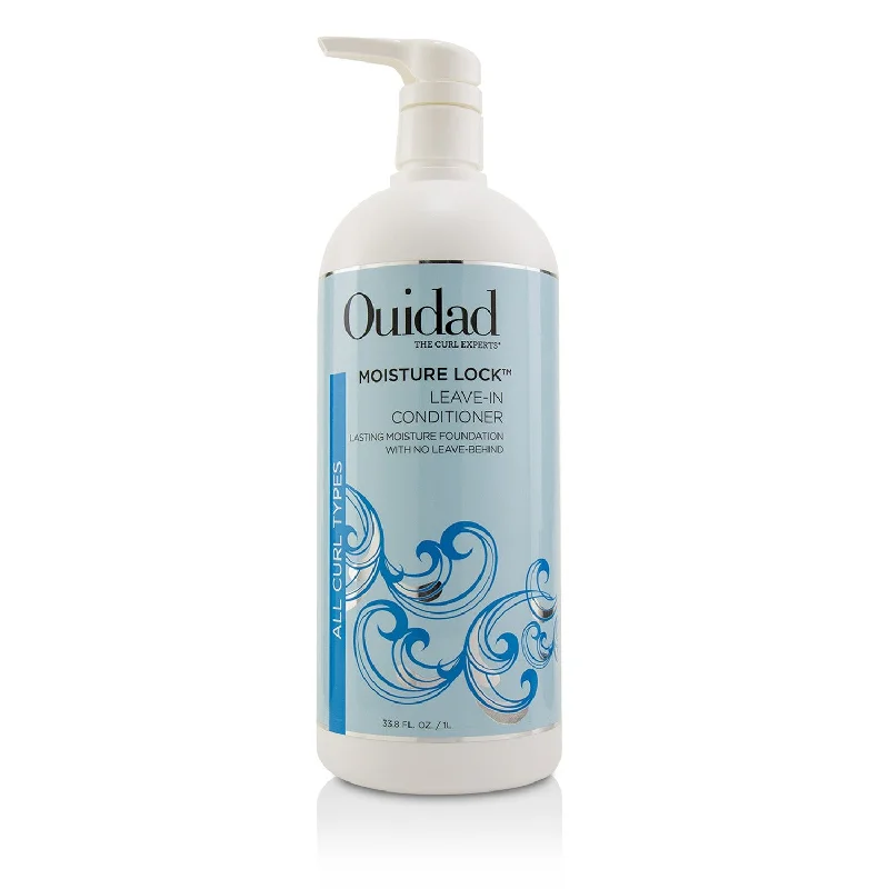 keratin-enriched conditioner for hair repair-Ouidad Moisture Lock Leave-In Conditioner (All Curl Types)  1000ml/33.8oz