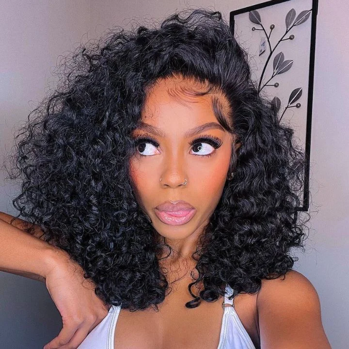 braided wigs for easy and elegant protective style -24H Fast Shipping Summer Wig Choice Glueless Short Afro Curly Bob Wig  13*4/4*4 Brazilian Curly Hair Bob Wigs No Code Needed Amanda Hair