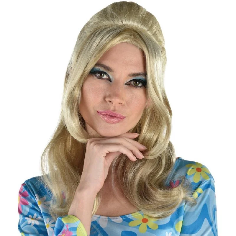 heat-resistant wigs for versatile styling -60s Bump-It Wig | 1 ct