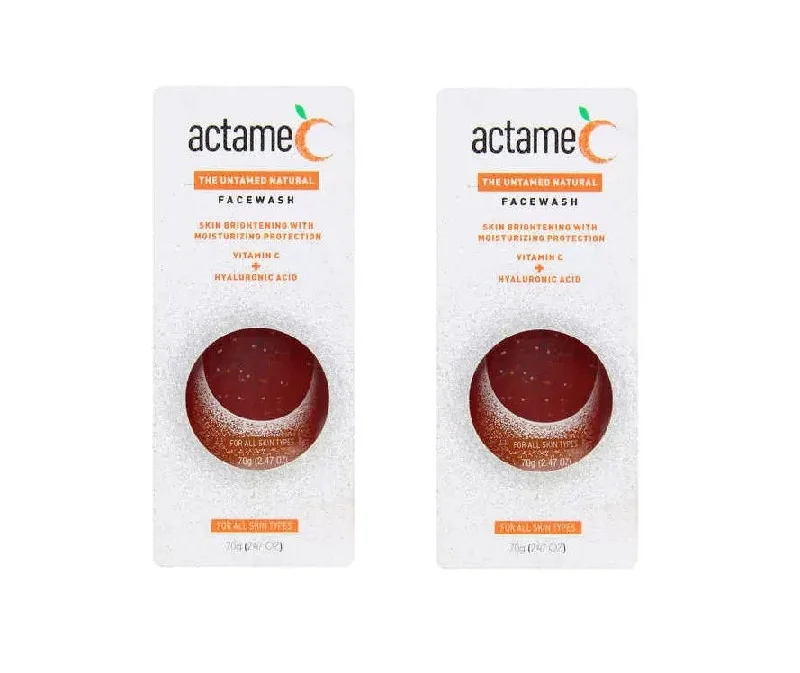 Actame C face wash 70gm, pack of 2