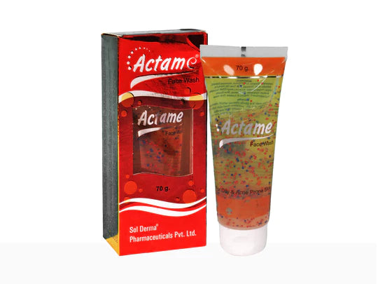 Actame Facewash, 70GM