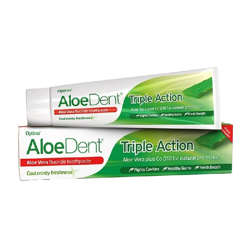 Aloe Dent Tripe Action Toothpaste with Flouride