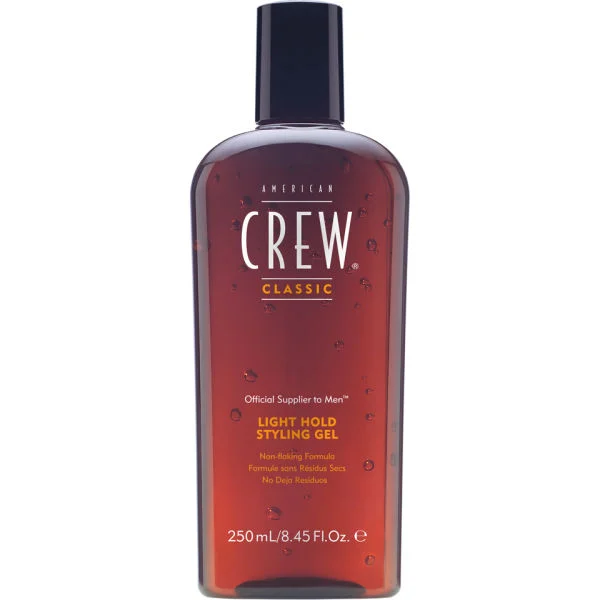 best leave-in conditioner for thick hair-American Crew Classic  Light Hold Styling Gel 15.2 oz