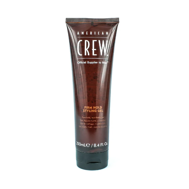 hydrating spray for frizzy hair-American Crew Firm Hold Styling Gel, 8.4 oz.