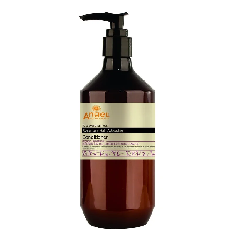 hair mask for frizzy, dry ends-ANGEL EN PROVENCE ROSEMARY CONDITIONER 400ML