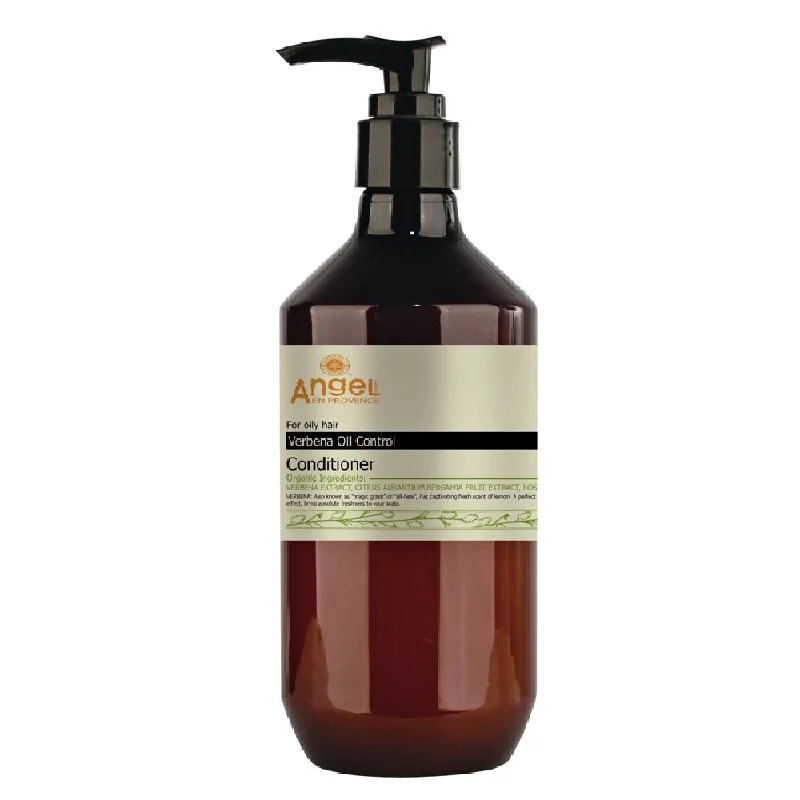 natural hair care oils for hair repair-ANGEL EN PROVENCE VERBENA OIL CONTROL CONDITIONER 400ML