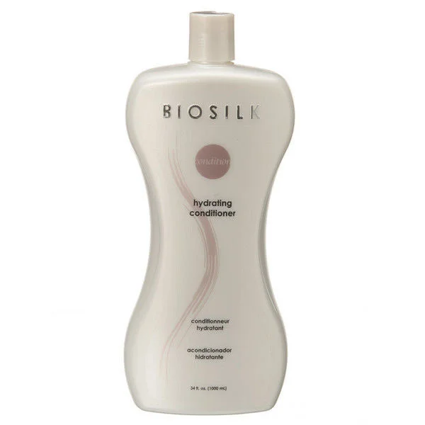 nourishing hair treatment for color-treated hair-Biosilk Hydrating Conditioner 34 oz