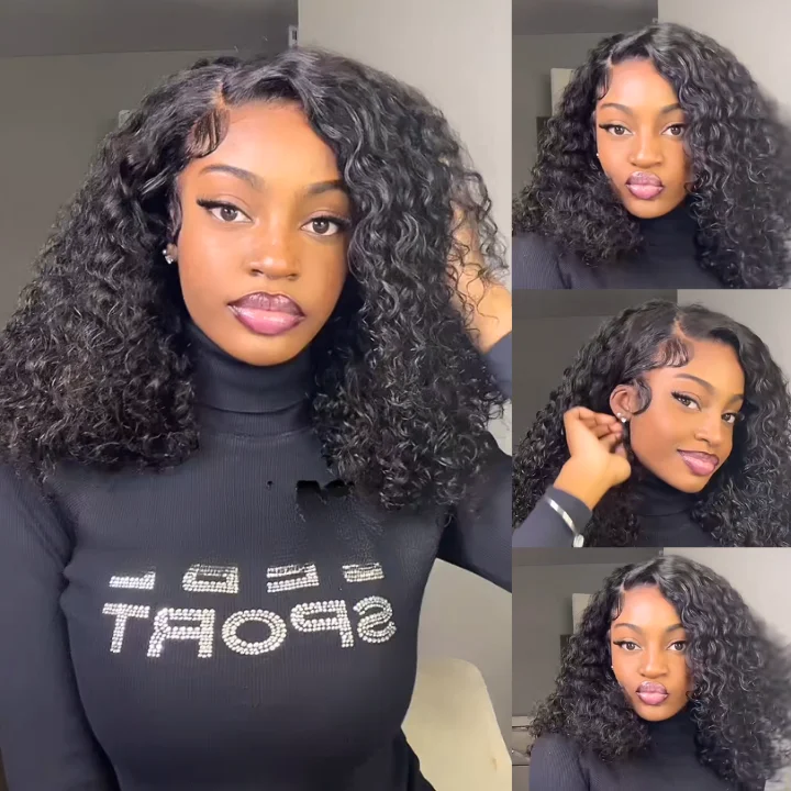 long curly wigs for glamorous styles -Black Friday Flash Sale Up To 90% OFF | Long Curly Hair 13*4 HD Lace Frontal Wig Thick Curly Hair Glueless Wigs -Amanda Hair