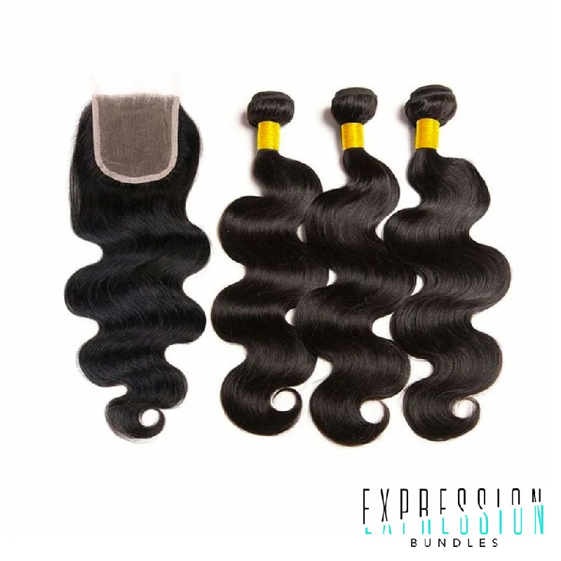 lightweight wigs for comfort during long wear -Body Wave Bundle Deal /Closure