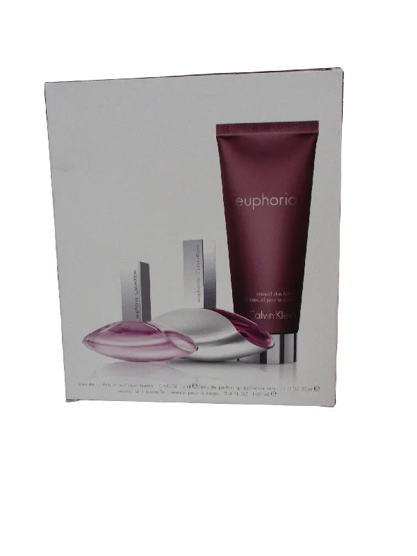 Calvin Klein Euphoria Women 3 PC Gift Set for Women