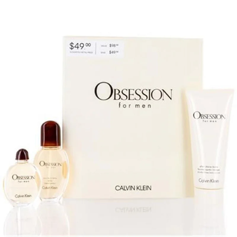 Calvin Klein Obsession for Men Gift Set 3 Piece