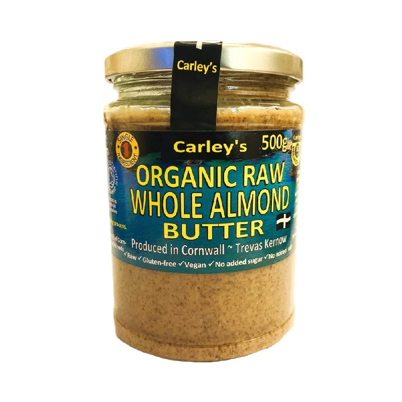 Carley's Organic Raw Whole Almond Butter