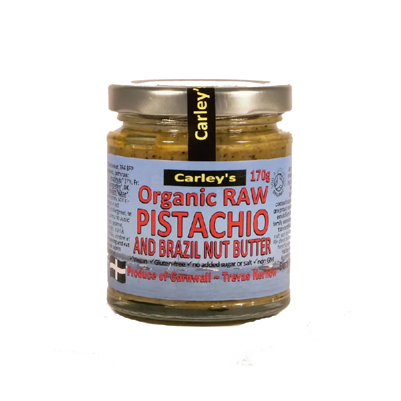 Carley's Raw Pistachio and Brazil Nut Butter