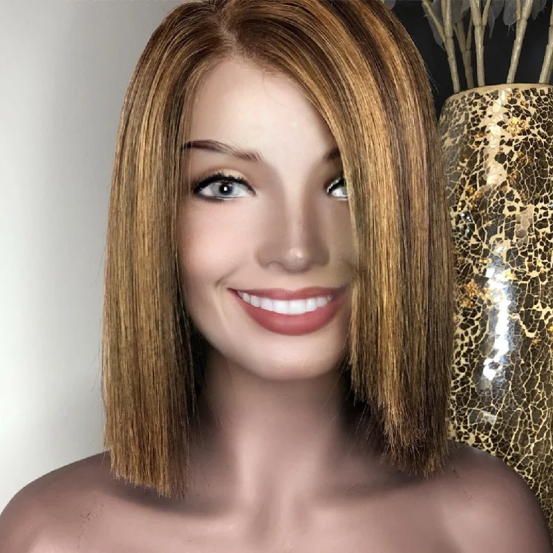 straight wigs for sleek and smooth styling -Cassie