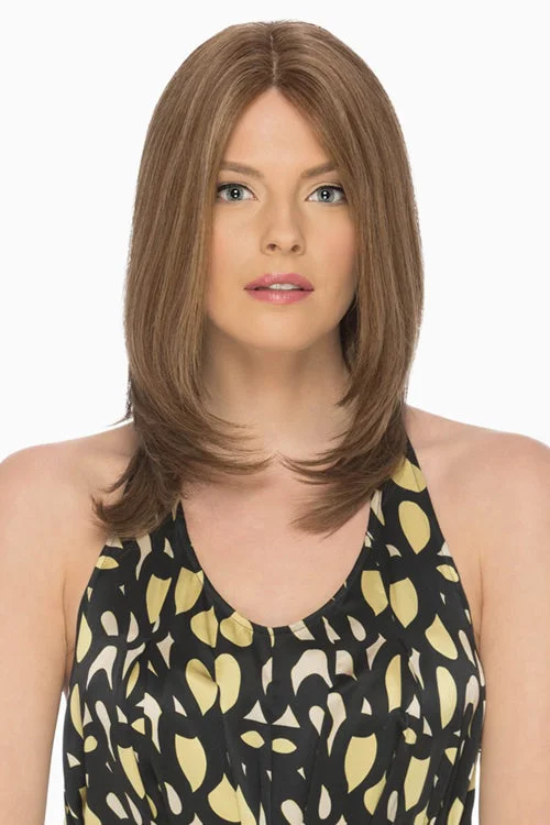 Celine Remy Human Hair Wig By Estetica | Mid-Length, Straight | Hand Tied| Full Mono Cap