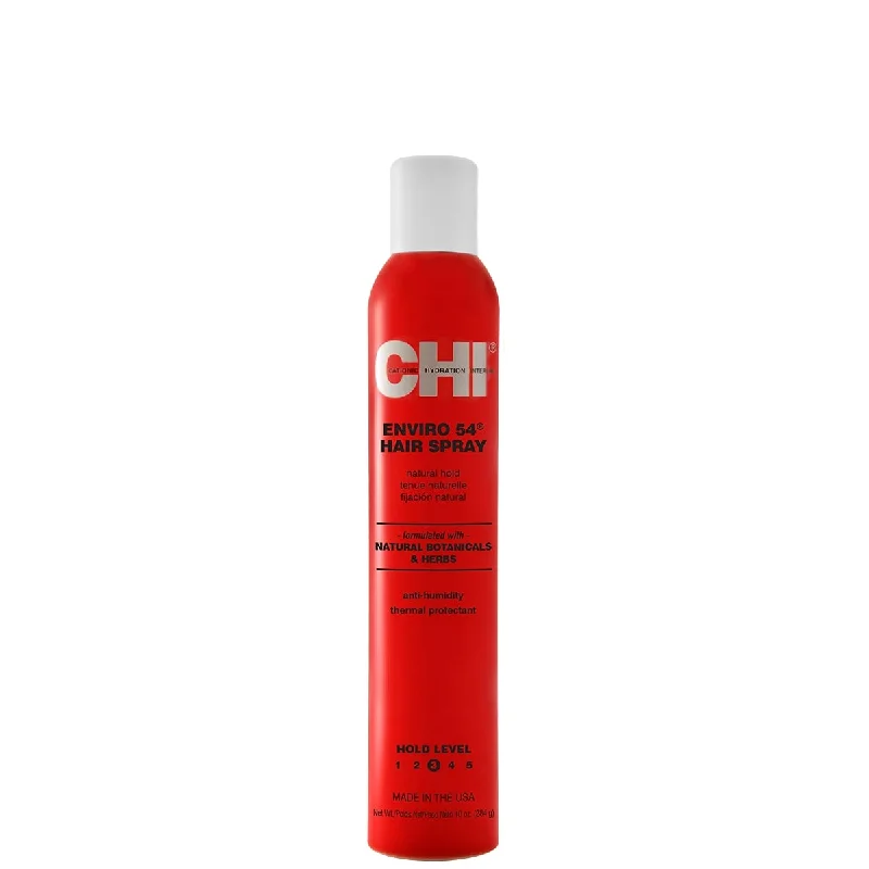 hair mask for damaged and split ends-Chi Enviro 54 Natural Hold Hair Spray 10 oz