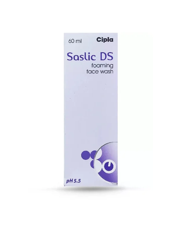 Saslic DS Foaming Face Wash, 60ml