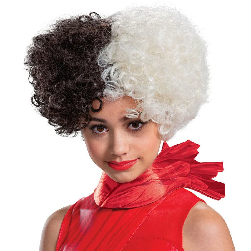 voluminous medium wigs for balanced hairstyle -Cruella Tween Wig | 1ct