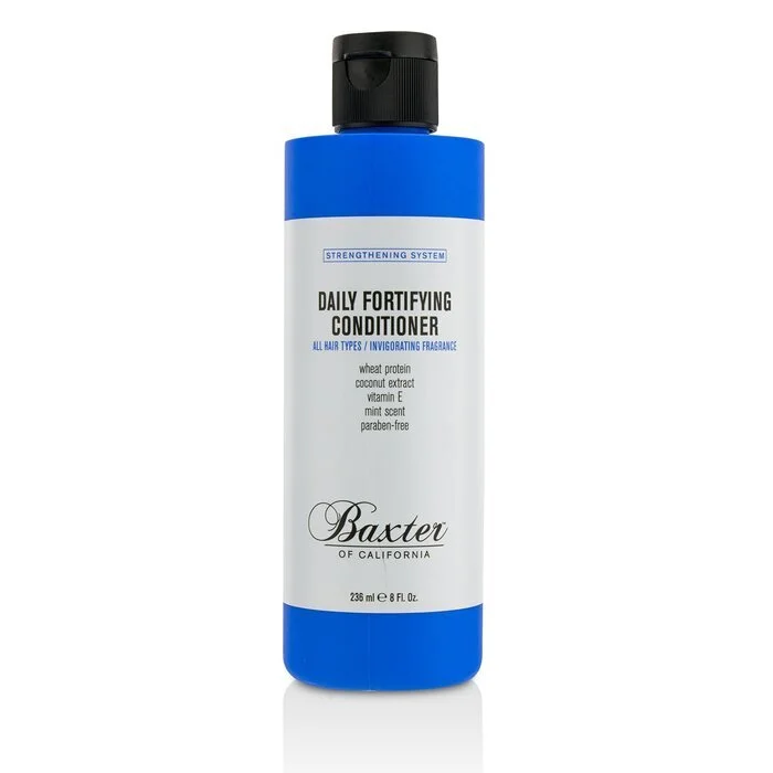 best products for curly hair texture and volume-Baxter Of California Strengthening System Daily Fortifying Conditioner (All Hair Types) 236ml/8oz