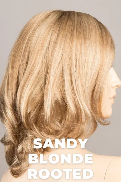 Sandy Blonde Rooted