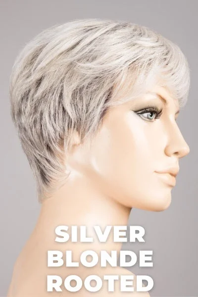 Silver Blonde Rooted