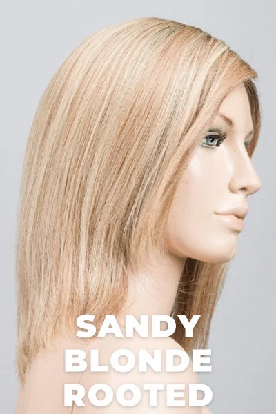 Sandy Blonde Rooted