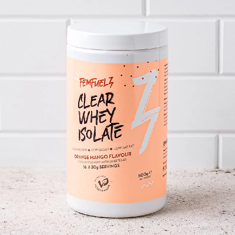 FemFuelz Clear Whey Protein - Orange & Mango