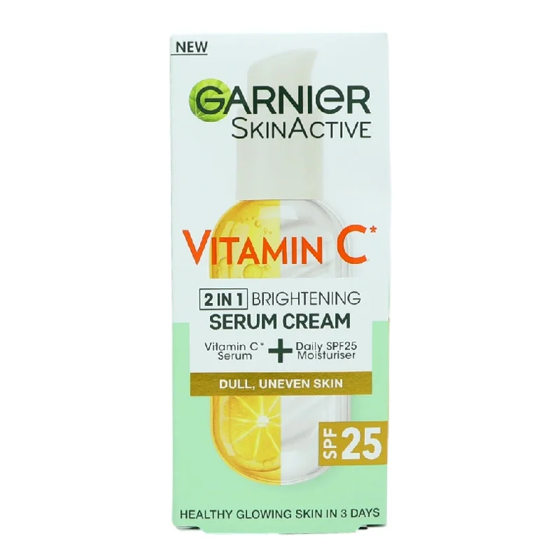 Garnier Naturals Vitamin C 50ml Brightening Serum Cream SPF 25