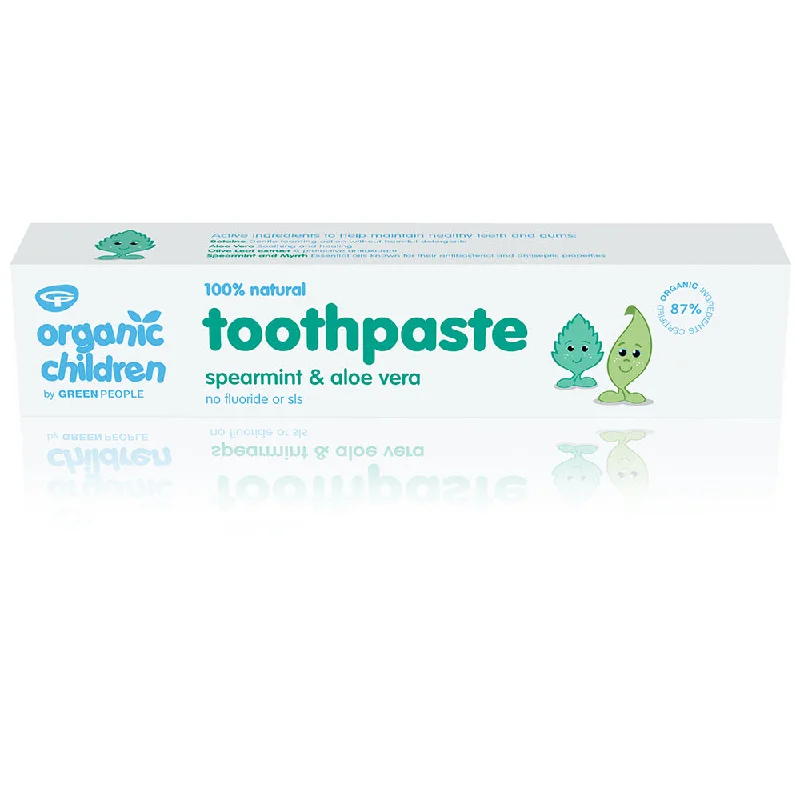 Green People - Organic Children Toothpaste Spearmint and Aloe Vera