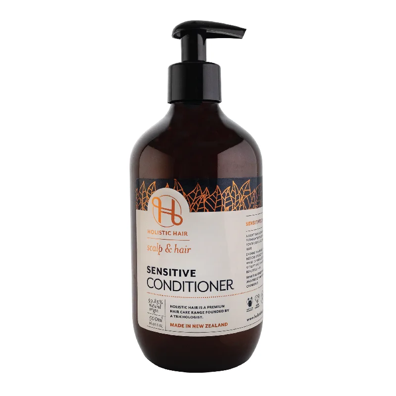 deep repair conditioner for curly, dry hair-HOLISTIC HAIR SENSITIVE CONDITIONER 500ML