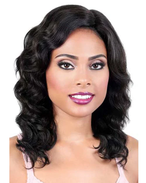 HPL Spin50 | Lace Part Remy Human Hair Wig by Motown Tress