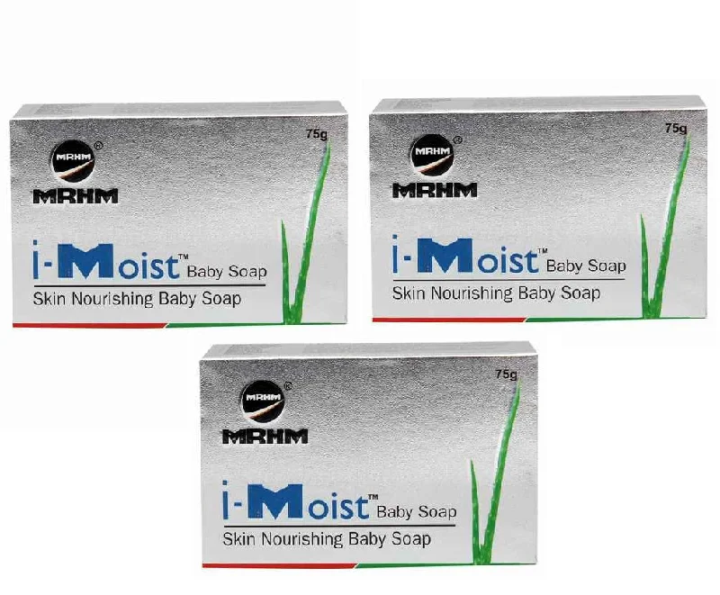 I moist baby soap 75g, pack of 3