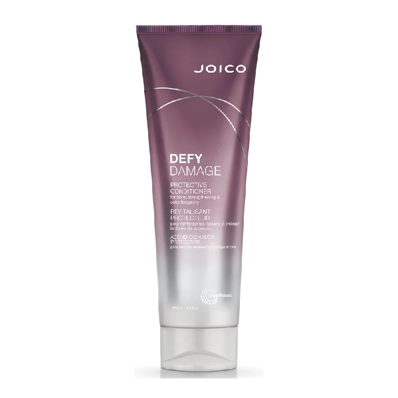 anti-dandruff hair serum for sensitive scalp-JOICO DEFY DAMAGE PROTECTIVE CONDITIONER FOR BOND STRENGTHENING & COLOUR LONGEVITY 250ML