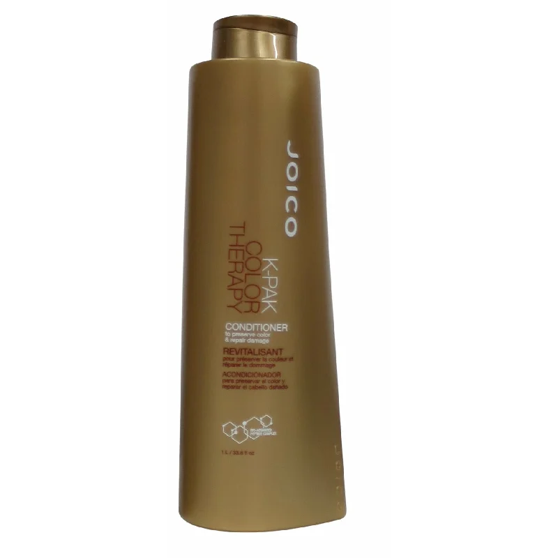 leave-in conditioner for curly textured hair-Joico K-Pak Color Therapy Conditioner 33.8 oz