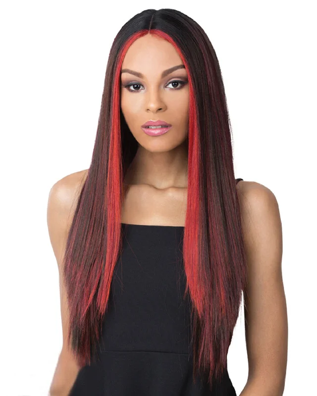 Kahlo | Lace Part Synthetic Wig by It's a Wig