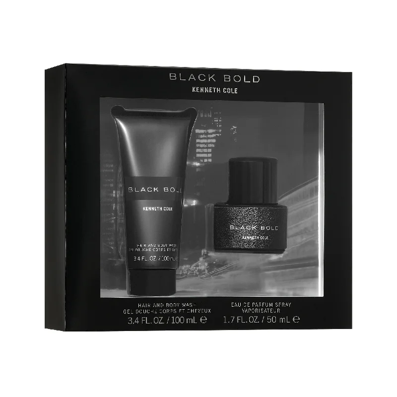 Kenneth Cole Black Bold Gift Set for Men 2 Pieces