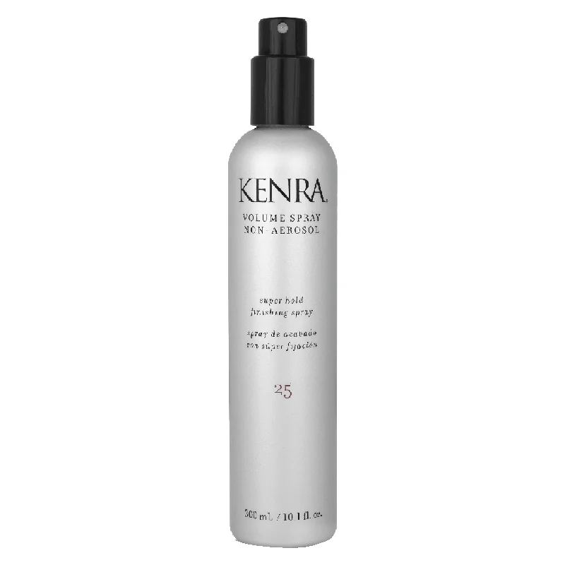 sulfate-free shampoo for frizzy hair-Kenra Volume Spray Super Hold #25 Finishing Spray Non Aerosol 10.1 oz