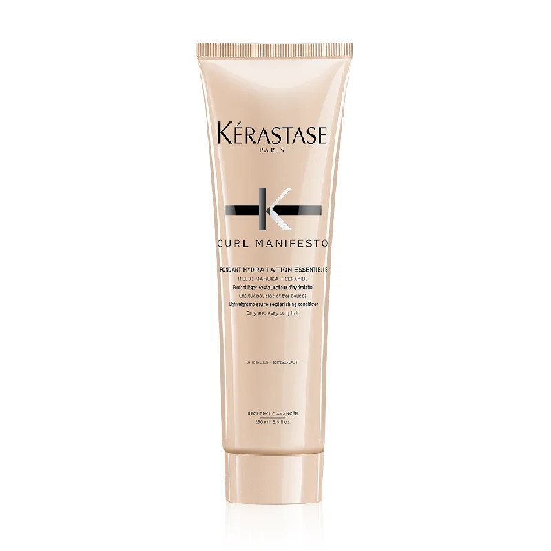 leave-in conditioner for fine hair-KÉRASTASE CURL MANIFESTO FONDANT HYDRATATION ESSENTIELLE CONDITIONER FOR CURLY HAIR 250ML