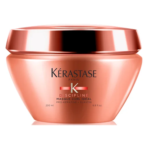 organic leave-in products for curly hair-Kerastase Discipline Masque Curl Ideal 6.8 oz