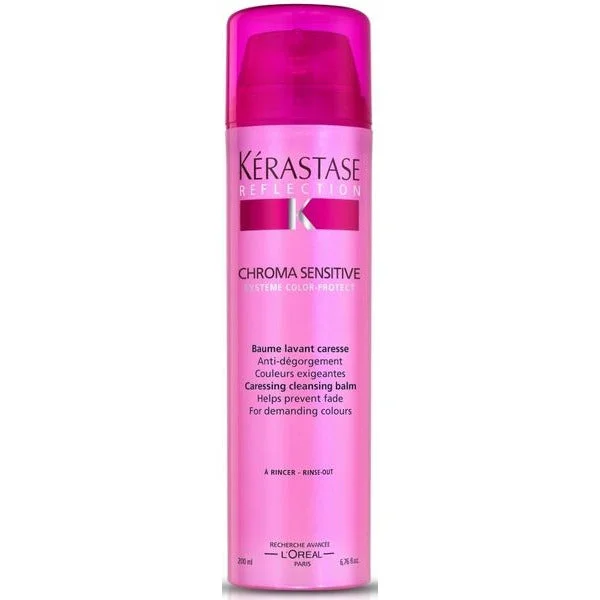 organic shampoo for hair repair and growth-Kerastase Reflection Chroma Sensitive Caressing Cleaning Balm 6.76 oz