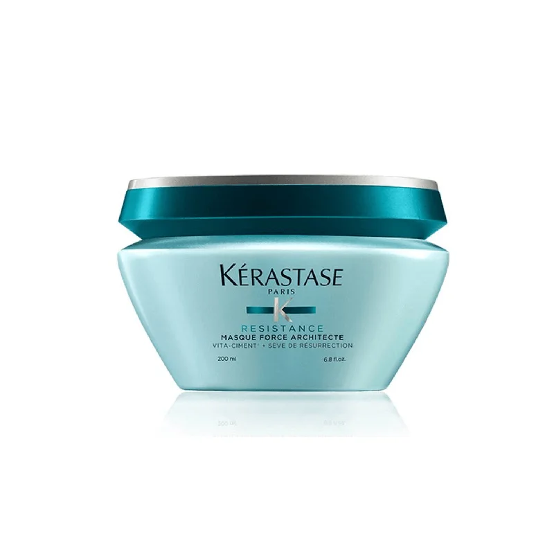 moisturizing conditioner for frizzy ends-DISONTINUED KÉRASTASE RÉSISTANCE MASQUE FORCE ARCHITECTE 200ML