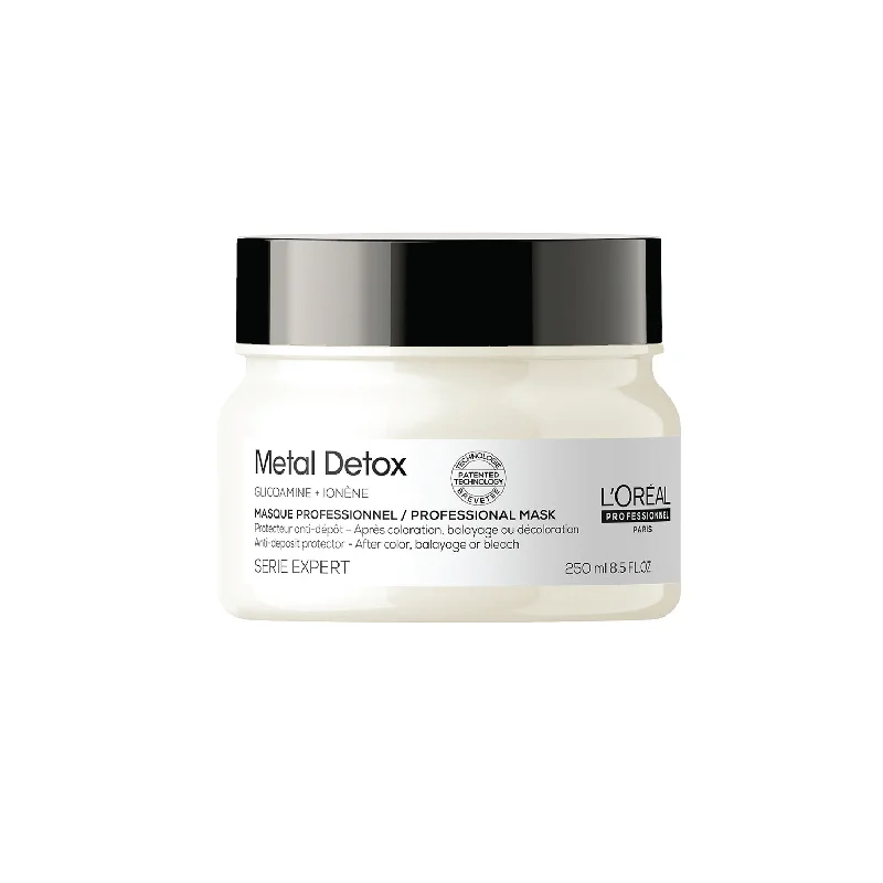 clarifying shampoo for color-treated hair-L’ORÉAL PROFESSIONNEL METAL DETOX MASK 250ML