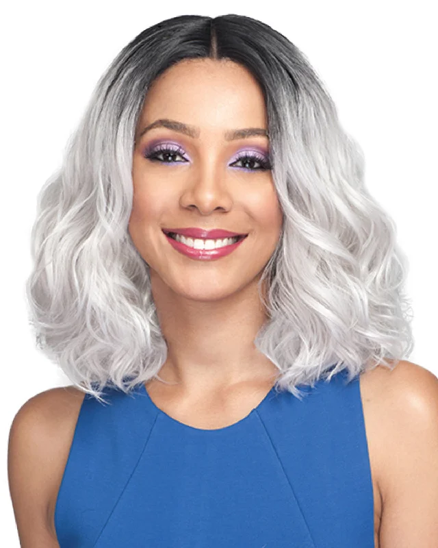 Lacina | Lace Front Human Hair Blend Wig by Bobbi Boss