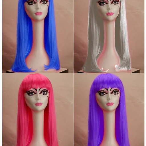 short wavy wigs for casual looks -Manic Panic Hot Hot Pink Hippy Chick  Glam®