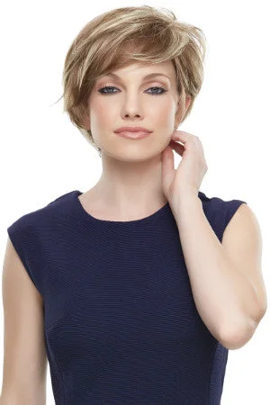 Mariska (Petite) Synthetic Wig by Jon Renau | Short, Straight | Lace Front | Hand Tied | Full Mono Cap